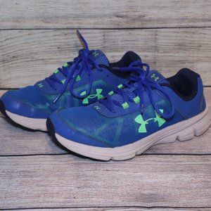 lime green under armour shoes